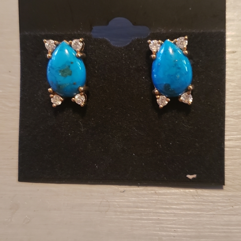 Sterling silver earrings Hp🔥🔥🔥 - Picture 1 of 2